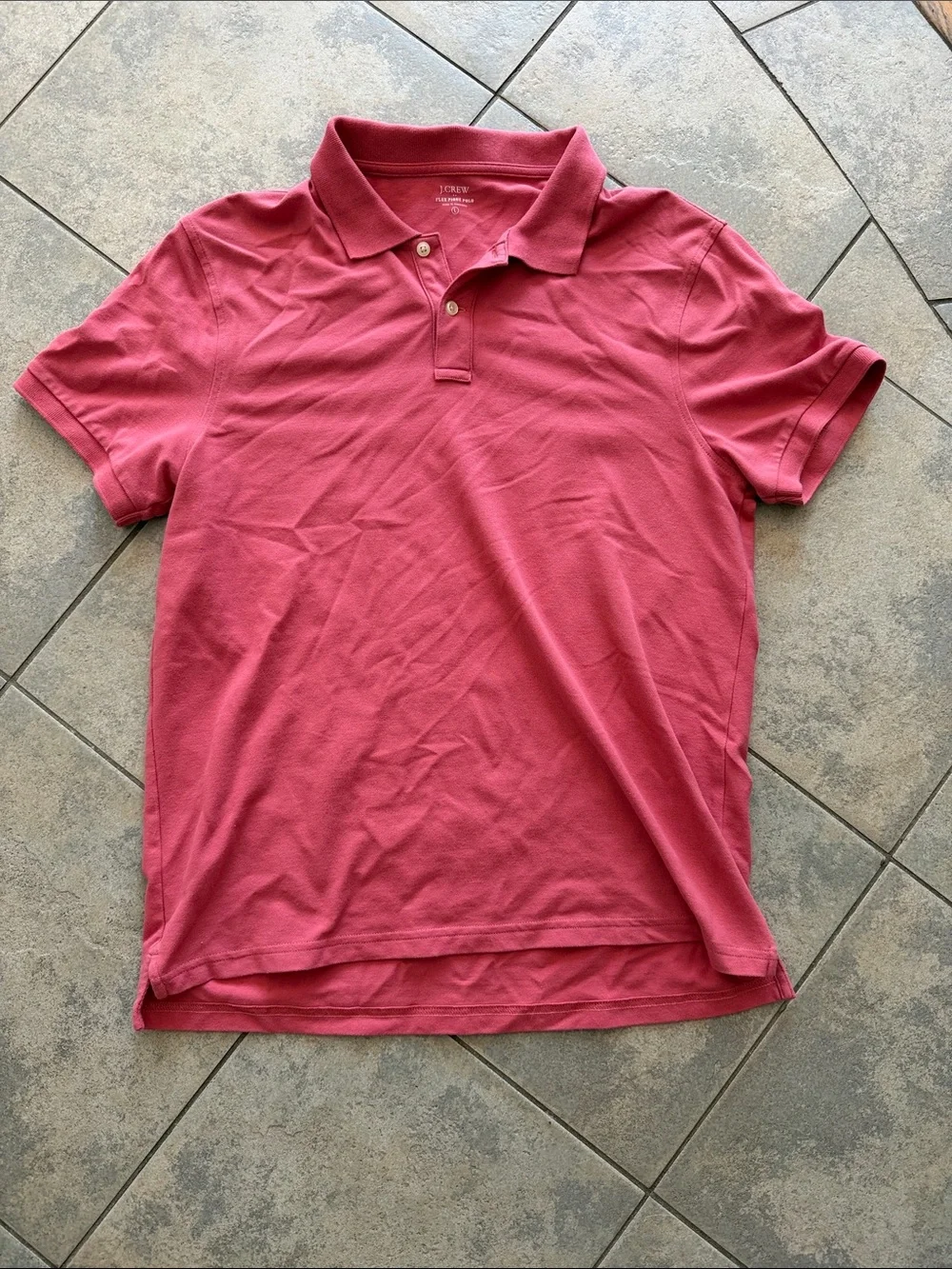 JCrew Classic Men’s Polo Shirt - Pink